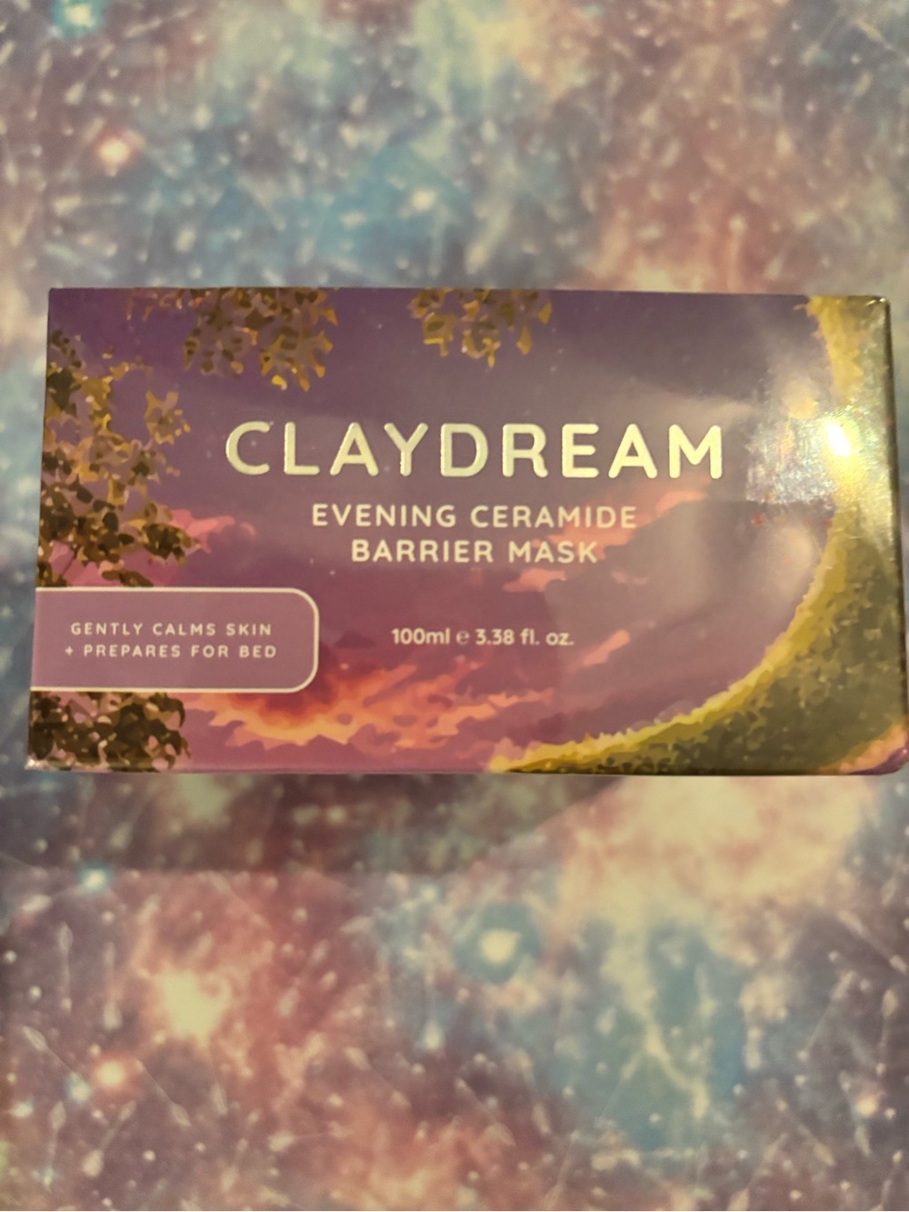NWT SEALED Evening Ceramide Barrier Mask — Purple
